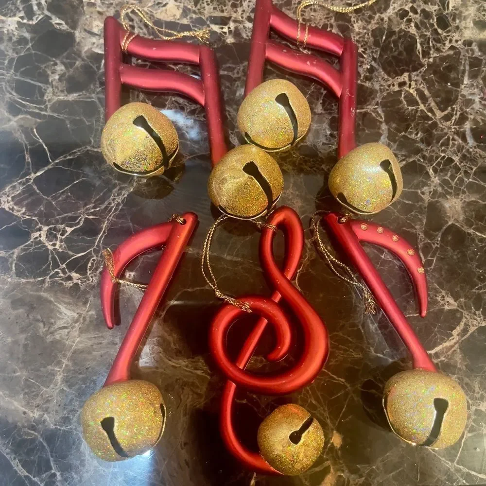 Musical Note Ornament Set!